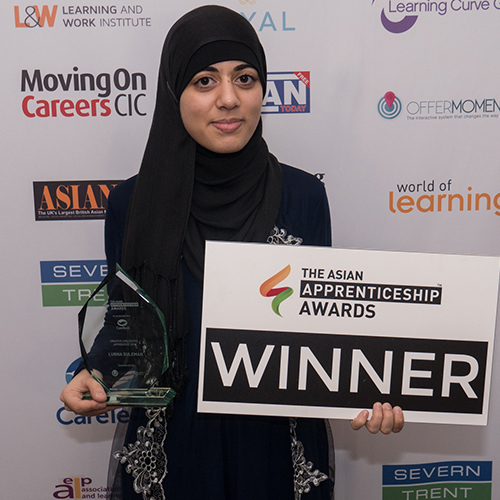 lubna The Asian Apprenticeship Awards 2019